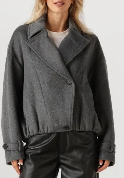 STUDIO AR donkergrijze jack silas donkergrijs New