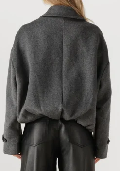 STUDIO AR donkergrijze jack silas donkergrijs New