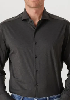 XACUS donkergrijze klassieke overhemden active shirt 520ml donkergrijs Best