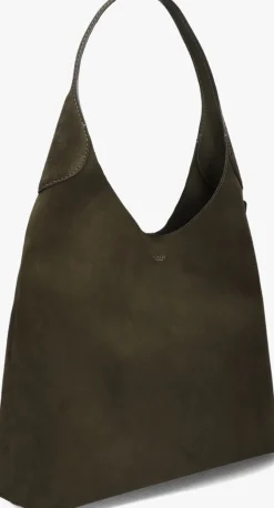 COACH e schoudertas brooklyn shoulder bag 39 donkergroen