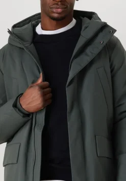 ELVINE e parka's lucius donkergroen Hot