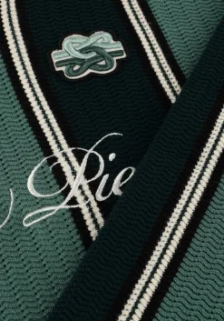 FILLING PIECES e polo knit football jersey donkergroen Outlet