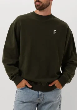 FORÉT e forét sweater ponder sweatshirt donkergroen New