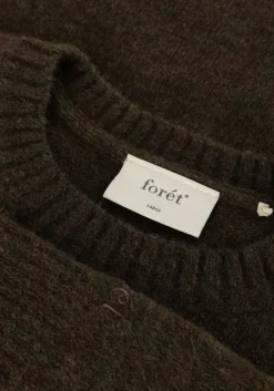 FORÉT e forét trui alpine knit donkergroen