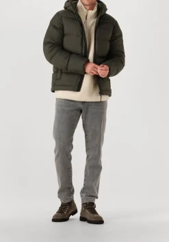 PEAK PERFORMANCE e gewatteerde jas m rivel down jacket donkergroen Best