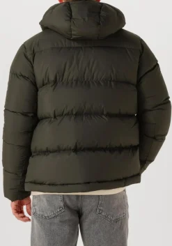 PEAK PERFORMANCE e gewatteerde jas m rivel down jacket donkergroen Best