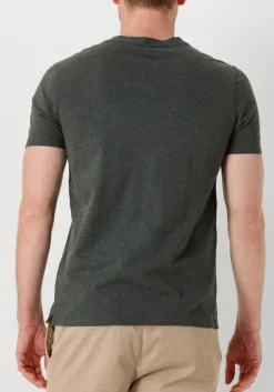 PROFUOMO e t-shirt t-shirt crew neck ss donkergroen Outlet