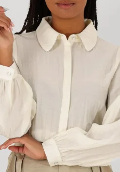 AAIKO blouses pillar chain twisted ten 507 ecru Outlet