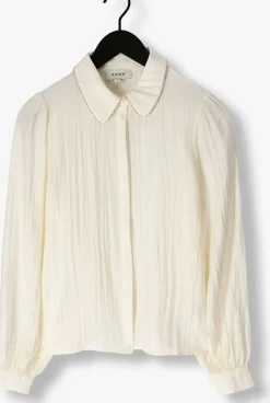 AAIKO blouses pillar chain twisted ten 507 ecru Outlet