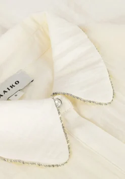 AAIKO blouses pillar chain twisted ten 507 ecru Outlet