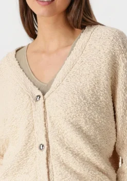 AIMEE THE LABEL vest roosp ecru