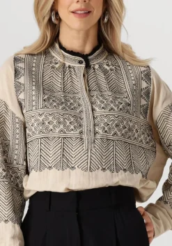 ANTIK BATIK blouses svetlana tunic ecru New