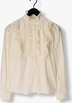 ANTIK BATIK blouses charlotte blouse ecru Clearance