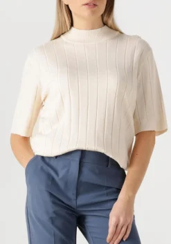 BRUUNS BAZAAR t-shirt glady knit ecru Clearance
