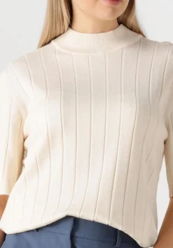 BRUUNS BAZAAR t-shirt glady knit ecru Clearance