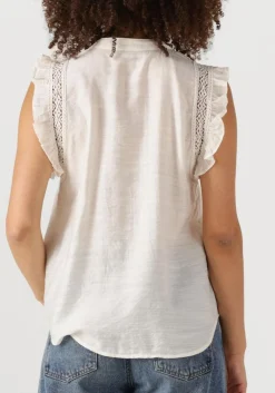 CO'COUTURE top caryncc frill top ecru Online