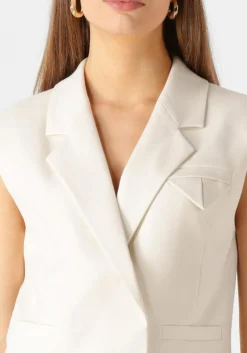 COPENHAGEN MUSE gilet cmtailor-short waiscoat ecru Clearance