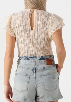 DANTE6 top marlowe lace volant top ecru Sale
