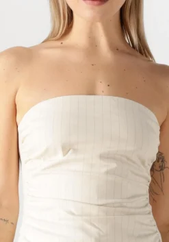 DANTE6 top spangle bustier top ecru Best