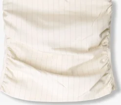 DANTE6 top spangle bustier top ecru Best