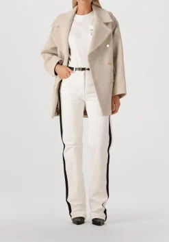 ELISABETTA FRANCHI trenchcoats coat ecru