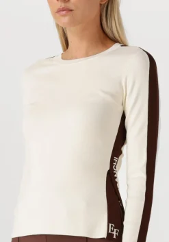 ELISABETTA FRANCHI trui knitted sweater ecru Discount