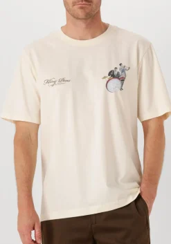 FILLING PIECES t-shirt t-shirt band ecru Best