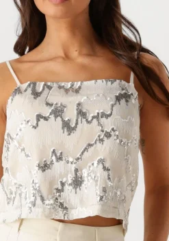 GESTUZ top gzsagina singlet top ecru Clearance