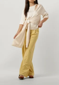 GESTUZ top harper knot blouse ecru Discount