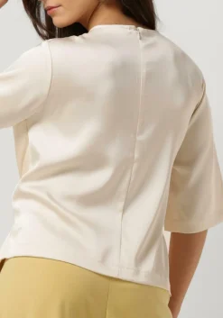 GESTUZ top harper knot blouse ecru Discount