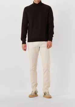 GRAN SASSO trui mock zip ecru Outlet