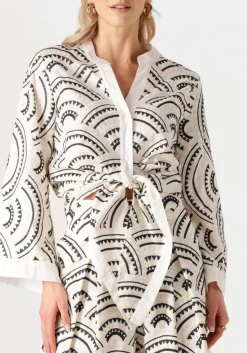 GREEK ARCHAIC KORI blouses 350062 ecru New