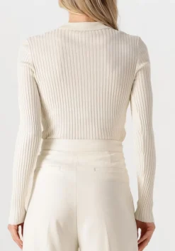 HERSKIND truien/vesten turner knit cardigan ecru Best