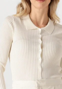 HERSKIND truien/vesten turner knit cardigan ecru Best