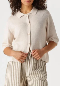 KNIT-TED vest yoshi ecru Sale