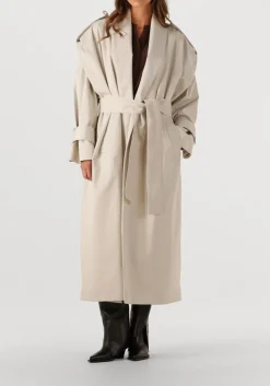 MARGAUX LONNBERG trenchcoats twiggy manteau ecru Clearance