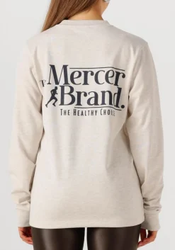 MERCER AMSTERDAM trui the mercer long-sleeve ecru Best