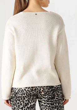 MOS MOSH trui mmbine lsv-neck knit ecru Sale