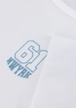 PENN & INK t-shirt t-shirt print ecru Discount