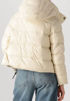 PEUTEREY gewatteerde jas kenid ecru Hot