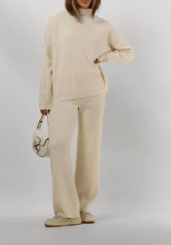 RESORT FINEST pantalon knitted pants ecru