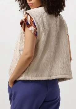 SPOOQ THE LABEL gilet lina gilet ecru Hot