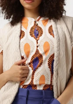 SPOOQ THE LABEL gilet lina gilet ecru Hot