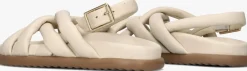 VIA VAI platte sandalen candy kriss ecru Clearance