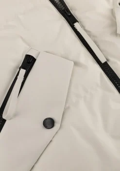 WOOLRICH gewatteerde jas gtx coat ecru Clearance