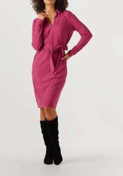 JAPAN TKY midi jurk nenema fuchsia Hot