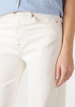 7 FOR ALL MANKIND wide jeans lotta sugar gebroken wit Discount