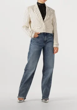 AAIKO blazer ines stripe co 570 gebroken wit Clearance