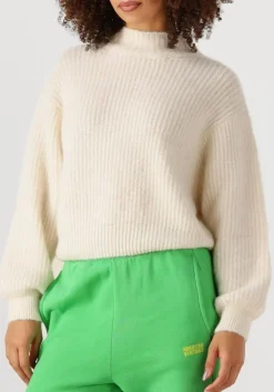 AMERICAN VINTAGE trui east.1 gebroken wit New