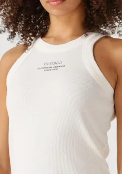 CLOSED top racer tank top gebroken wit Online